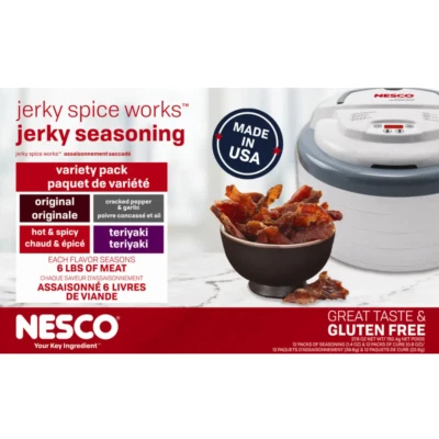 NESCO Jerky Seasoning | Variety Pack (12 Pack)