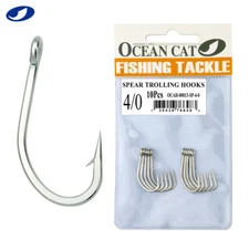 OCEAN CAT Spear Assist Trolling Hooks Jigging Jig Hook Saltwater Fishing Bait