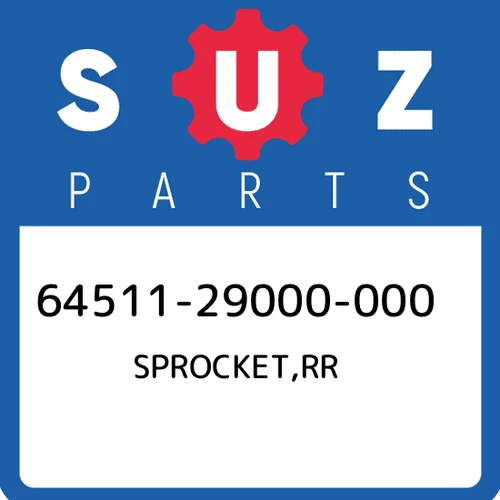 SPROCKET, REAR | NT:39 OPT