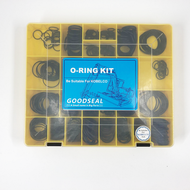 Oring Kit For Excavator KOBELCO 32sizes In 555 Pcs Nitrile Buna 90 O