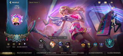 wild rift account NA (153 skins, all champions) diamond peak | eBay