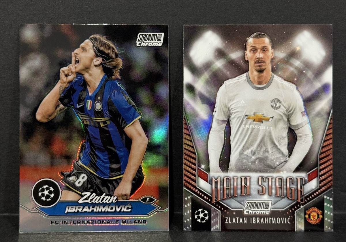 2023-24 Topps Chrome Stadium Club UCC Zlatan Ibrahimovic Refractor