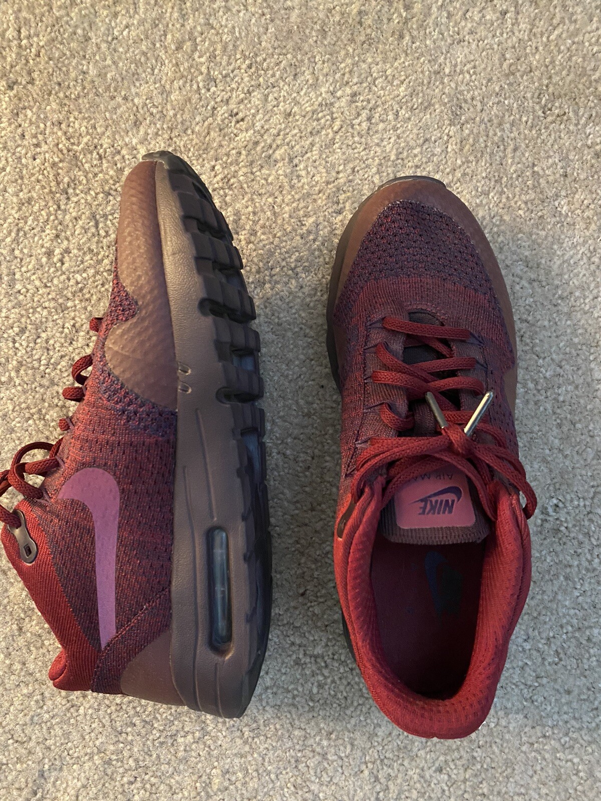 Nike Air Max 90 Burgundy Mens 8us 