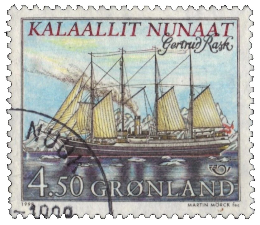 Sailing Greenlandic Stamps
