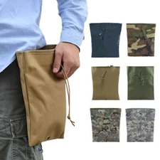 MOLLE Dump Pouch Tactical Drawstring Mag Magazine Pouch Airsoft Hunting Gear