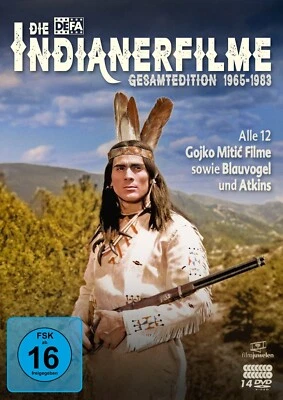 Die DEFA-Indianerfilme Gesamtedition - Gojko Mitic (DEFA Filmjuwelen) [14 DVDs] - Bild 1 von 4