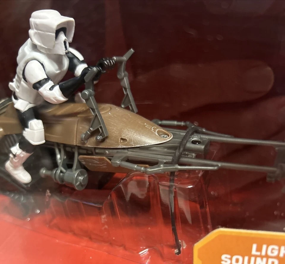 Air Hogs 2015 Star Wars Speeder Bike RC With Rider by Spin Masters - Image 3 of 4