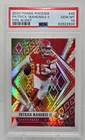 2020 Phoenix PATRICK MAHOMES II Fire Burst Refractive PSA 10 Gem Mint