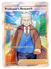 Professor's Research (Full Art) Ultra Rare Crown Zenith 150/159 NM