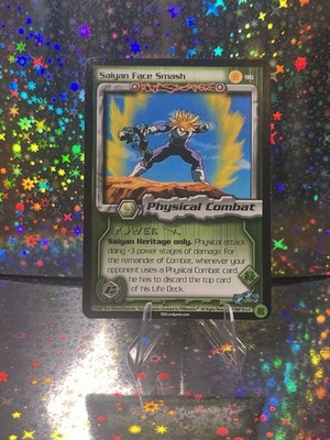 DBZ Dragon Ball Z Saiyan Face Smash 96 CCG Limited Cell Games Saga