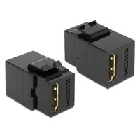 Delock Keystone Modul Hdmi Buchse > Hdmi Buchse Schwar # 86366