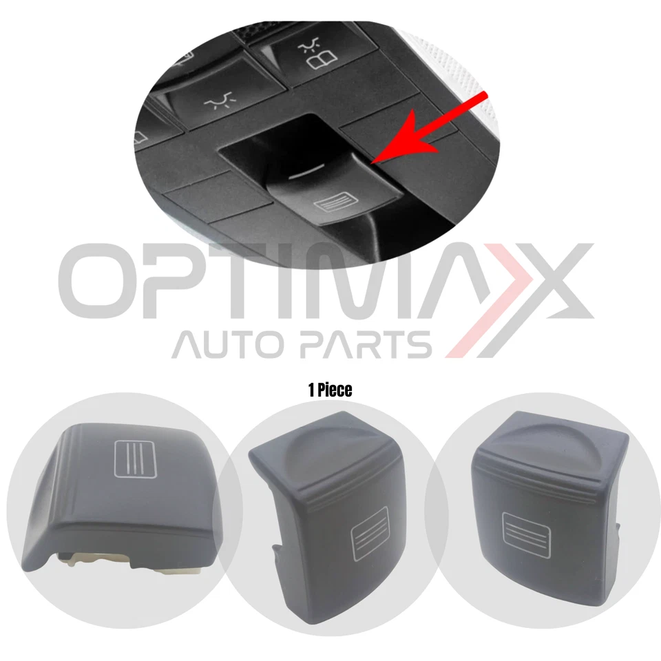 For Mercedes-Benz C-Class 2006-2018 Sunroof Window Switch Button Cover Cap - Изображение 2 из 4