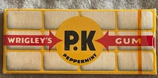 Vintage 1940’s WRIGLEY’S P.K PEPPERMINT GUM  Unopened NOS