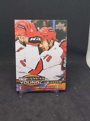 2025-26 Upper Deck Series 1 Skyler Brind'Amour  UD Canvas Young Guns RC C-100