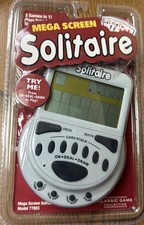 Mega Screen Solitaire Electronic Game Model 7...