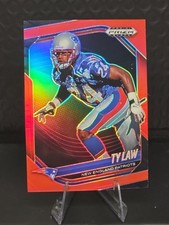 2025 Panini Prizm Black - Ty Law #93 Football Prizm /299