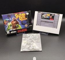Scooby-Doo Mystery Super Nintendo Entertainment System SNES CIB Complete