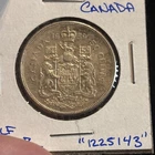 1959 Canada 50 Cents Canadian Silver Half Dollar “1225143” 50C