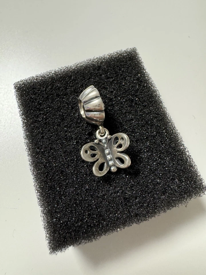 Pandora Charm Anhänger Friends Forever Butterfly 790531 925 Sterling Silber