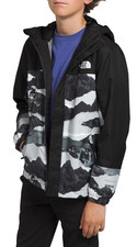 THE NORTH FACE Boys' Antora Waterproof Rain Jacket, Black Mountain Traverse 12 L