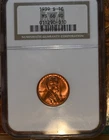 1939-S Lincoln Wheat Cent NGC MS66 RD