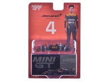 Mini GT 1:64 McLaren MCL60 #4 Lando Norris 2023 F1 Japan GP 2nd Place MGT0767-2I