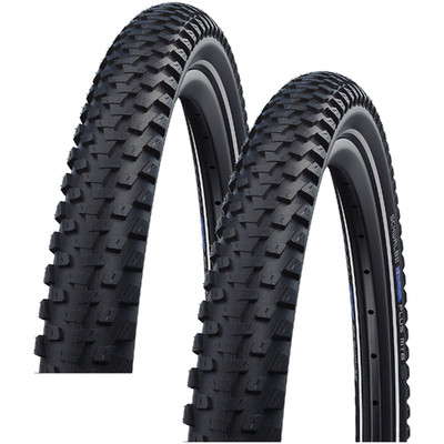 Schwalbe Marathon Plus MTB Hybrid Tire Bundle 29''x2.25, Puncture-Resistant,