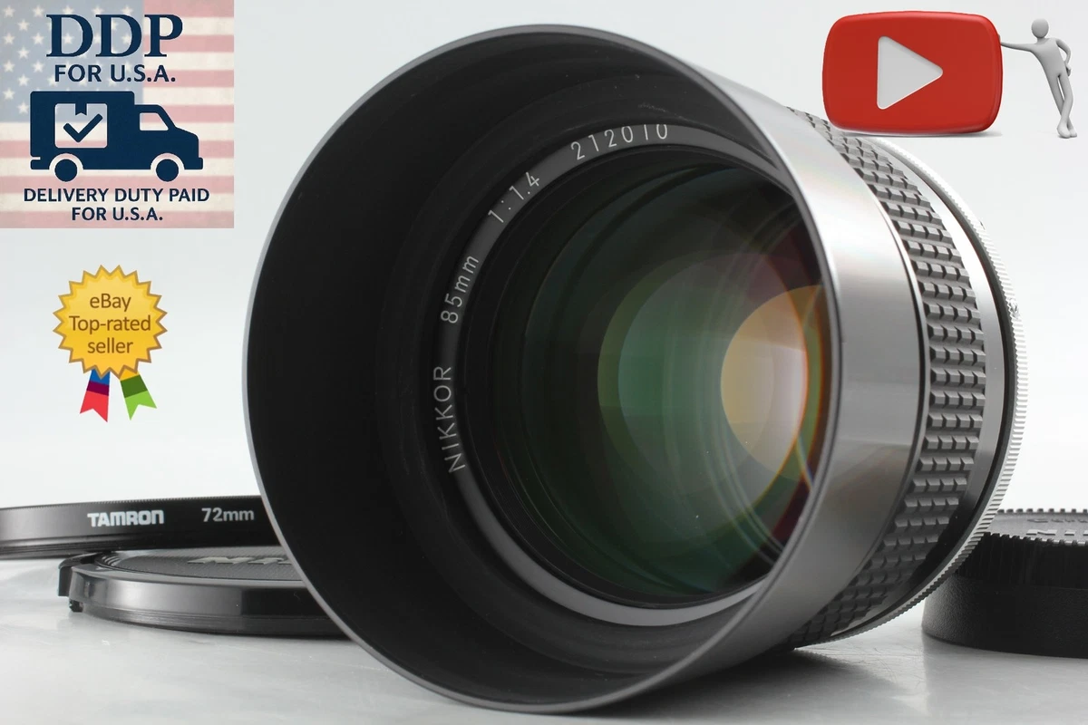 Nikon AI-S 85mm f/1.4 Camera Lenses for sale - eBay