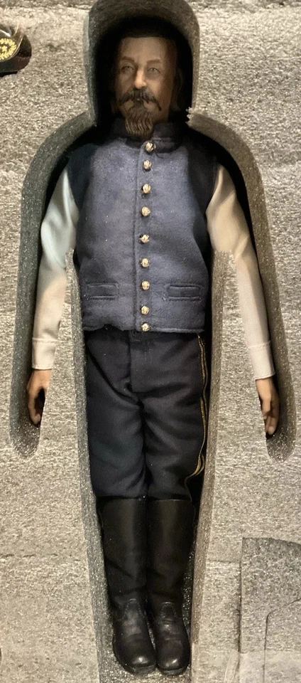 MOHR TOYS 1/6 SCALE GEORGE E. PICKETT ACTION FIGURE CIVIL WAR CONFEDERATE MAJOR - Image 3 of 4