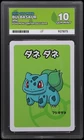 BULBASAUR Old Maid Pokemon Center Exclusive  Japanese - ACE 10 GEM MINT