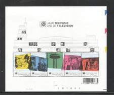 BELGIUM - BELGIAN TELEVISION, 50TH ANN. - SOUVENIR SHEET #1984 - MNH - YR 2003