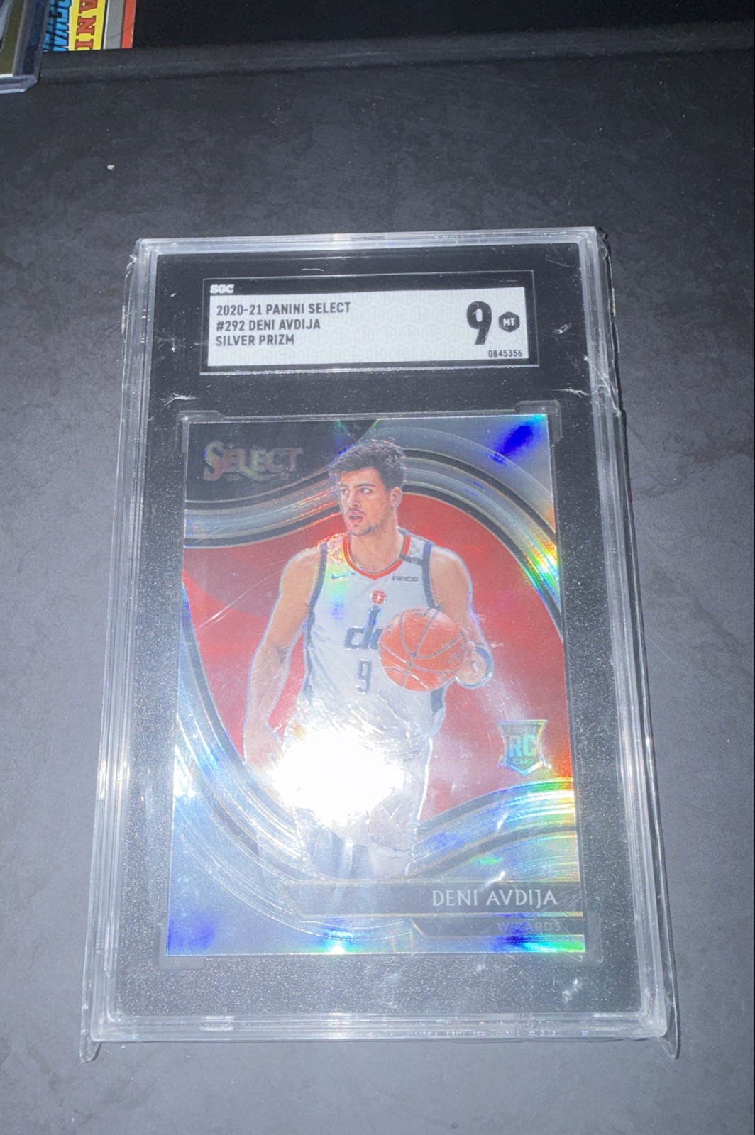 2020-21 Panini Select - Courtside Deni Avdija #292 Silver Prizm (RC)