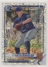 2021 Bowman Draft Chrome Sparkle Refractor Calvin Ziegler #BDC-123 s3g