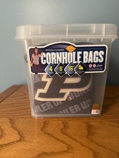 Purdue Boilermakers Cornhole Bags Set of 4 NEW in Case You The Fan