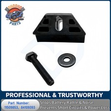 New Battery Mounting Wedge And Bolt Fits 99-14 GMC Sierra & 96-24 Savana Van