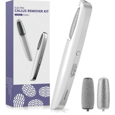 USB Rechargeable Electric Foot Callus Remover - At Home Foot Spa for Men  Women