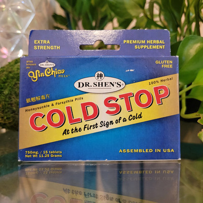 Dr. Shen'S Yin Chiao Coldstop Cold Flu  Immunity Immune Support 15 Tablets