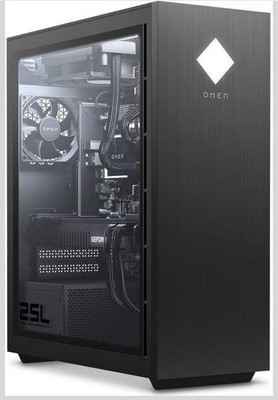 HP OMEN-Pavilion Desktop-Intel Core i7-12GB Memory-2TB Hard Drive-Shadow Black