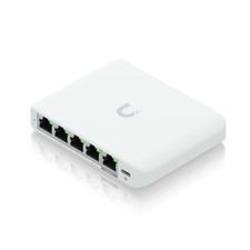 Ubiquiti USW-Flex-2.5G-5 Compact 5 Port 2.5G PoE Switch USB-C Powered 12.5Gbps T