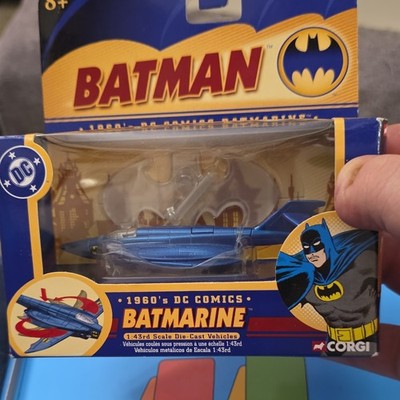 Corgi Batmarine 1:43 Diecast Limited Edition Batman Blue 2004 Model 77305