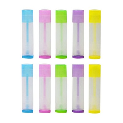 lippenbalsamtube aus kunststoff gefrosteter Lippenstift 50/100x leere