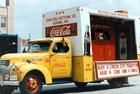 Vintage Coca-Cola Truck Photograph 1950s Kokomo Indiana Americana Circus Parade