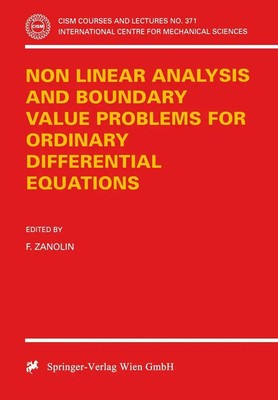 F. Zanolin | Non Linear Analysis and Boundary Value Problems for Ordinary...