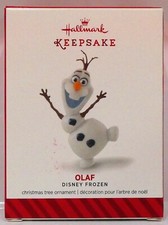 2014 Hallmark OLAF  DISNEY FROZEN NIB Ships FREE