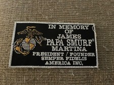 USMC Semper Fidelis America Inc, In Memory Of Patch Orlando, Florida