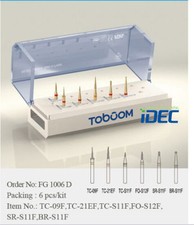 1Set Dental Burs Modified Polishing Preparation Kit 6PCS/KIT FG1006D