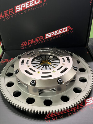 Sprung Twin Disc Clutch + Flywheel For 04-11 Mazda RX8 RX-8 1.3L 13BMSP Medium