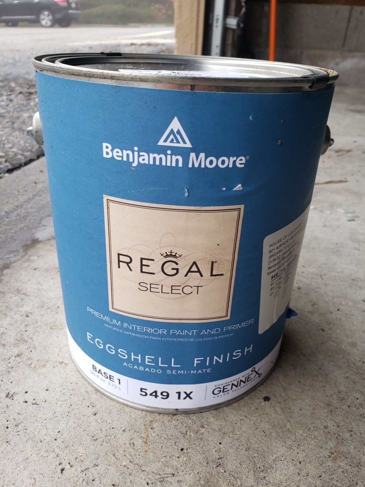 Benjamin Moore Premium Interior Paint and Primer Eggshell (1 gallon x3