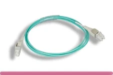 OM3 MultiMode Fiber Cable LC/LC Uniboot Reverse Polarity w/ no Tools! 3M 10 Feet