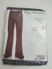 1970s Disco Bell Bottom Costume Pants Costume Halloween Fancy Dress, S